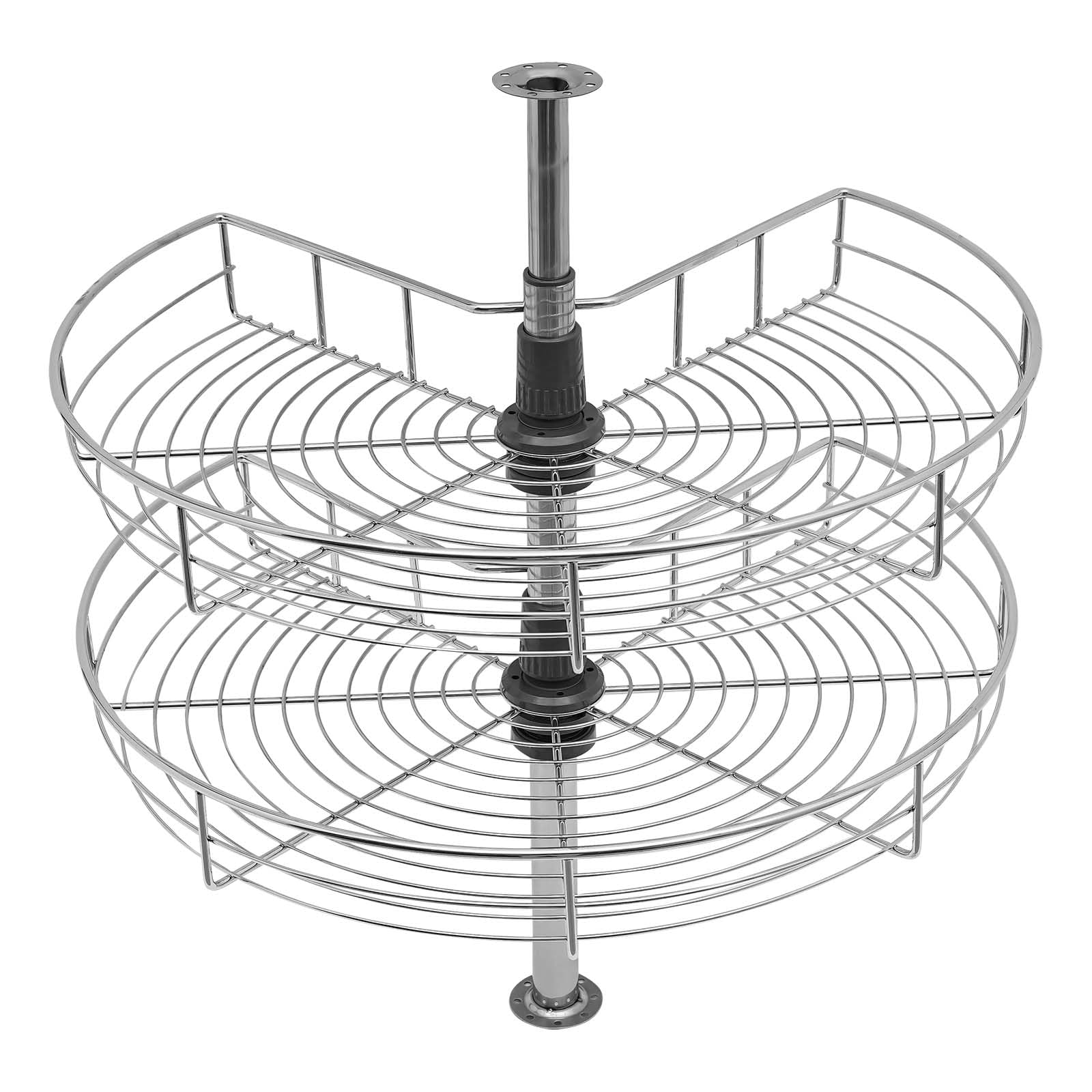 Amazon.com - Bathrena 2 Tier Lazy Susan Cabinet Corner Organizer